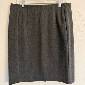 J. Jill Charcoal Gray Pencil Skirt